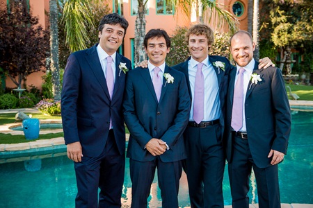 Navy Blue Suits For Groomsmen